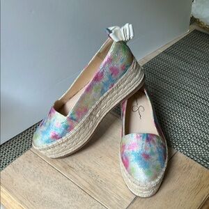 NWOT! JESSICA SIMPSON Cavien Platform Espadrilles